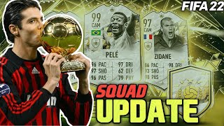 FIFA 22 ICONS SQUAD UPDATE 2022 [upl. by Kee156]