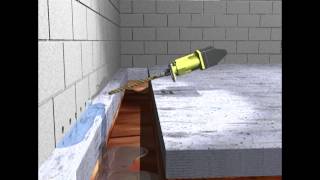 Basement Waterproofing  The Solution Animation [upl. by Bourke]