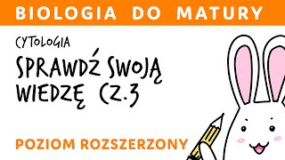 Cytologia  sprawdź swoją wiedzę cz3 cykl komórkowy podziały komórkowe  biologia matura test [upl. by Polito899]