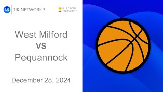 TJK NETWORK 3 PRESENTS Girls Basketball  West Milford VS Pequannock Holiday Tournament Broadcast [upl. by Egrog]