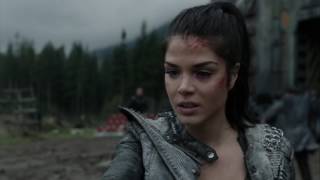 The 100 4x06 Octavia remembers Lincolns death [upl. by Nasaj]