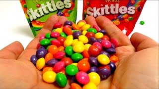 Skittles Candy Packs  Crazy Sours amp Fruits [upl. by Asira]