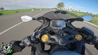 ZX25R 2024 TOPSPEED  ISLE OF MEDELLIN  FIRST PMS [upl. by Halli659]