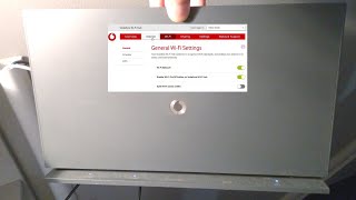 Vodafone WiFi Hub THG3000 Router and web interface [upl. by Hadley]