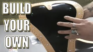 How To Make A Tooled Leather Motorcycle Seat [upl. by Selim]