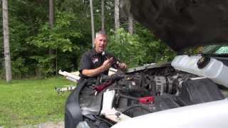 Ford F250 F350 73 Powerstroke Serpentine Belt change tutorial PowerModz [upl. by Kulda]