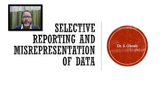 Selective Reporting and Misrepresentation of Data [upl. by Enimzzaj424]