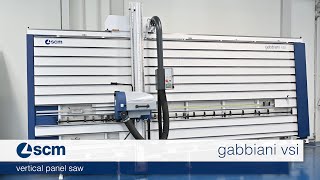 scm gabbiani vsi  the new gabbiani vertical panel saw [upl. by Clarkin]