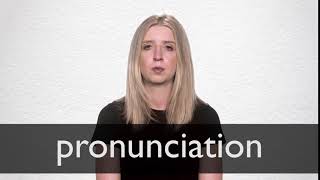 How to pronounce PRONUNCIATION in British English [upl. by Nnairol640]