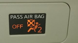 Passenger Airbag Off What does this mean Nissan Infiniti [upl. by Tratner406]