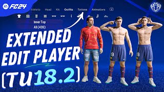 How to Install Extended Edit Player Mod For FC 24  Unlock Everything TU182 [upl. by Rowan]