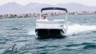 HighPerformance Lifting Fins  Pontoon Science 9  Avalon Luxury Pontoon Boats [upl. by Nnaid]