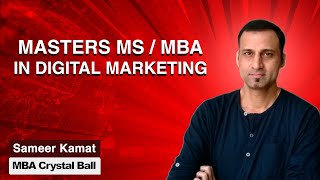 Masters MS MBA in Digital Marketing Best Courses Salary Jobs Careers Syllabus [upl. by Len]