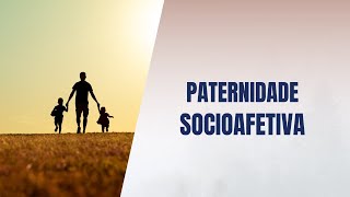 Paternidade socioafetiva [upl. by Atem]