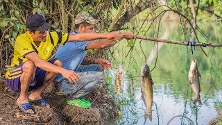 Pesca Con Colgados Técnicas Para Pescar En Ríos [upl. by Reichel]