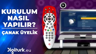 Kolay Kurulum Nasıl Yapılır  Çanak Üyelik  Digiturk Euro Yardım Merkezi [upl. by Enamrahs773]