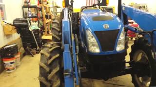 New Holland TN75 Tractor Review [upl. by Dannon]