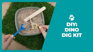 DIY Dino Dig Kit Fun Dinosaur Excavation Kit for Kids [upl. by Tarr]