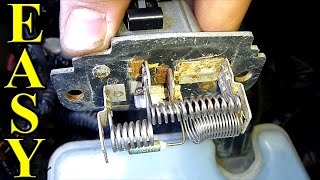 How to replace a Blower Motor Resistor [upl. by Hanikahs]