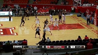 Cincinnati vs Houston Highlights  022115 Courtesy ESPN [upl. by Eanahc670]