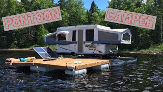 Pontoon Camper Boat [upl. by Eive]