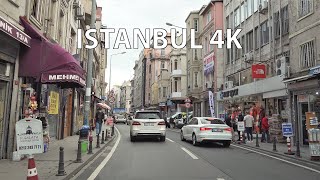 Istanbul 4K  Driving Downtown  Turkey [upl. by Mihe]