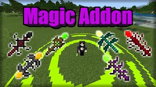 Magic Addon V2 Bedrock Edition MCPE Minecraft [upl. by Roshan]