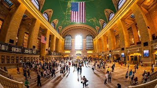 Walking Tour of Grand Central Terminal — New York City 【4K】🇺🇸 [upl. by Alenoel]