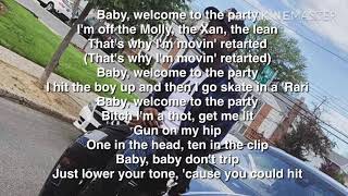 Pop Smoke Welcome to the party lyrics [upl. by Clemente]