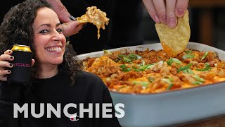 Buffalo Chicken Dip  The Cooking Show [upl. by Annaek]