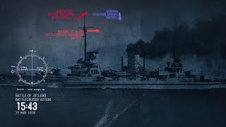 The Battle of Jutland Animation [upl. by Oicnanev124]