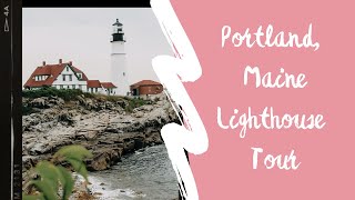 Portland Maine Lighthouse Tour [upl. by Nalor]