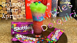 Skittles Daiquiri Drink  5 layers  How to make [upl. by Gusti]