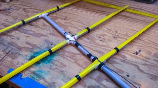 How To Build A Homemade 2 Meter Tape Measure Yagi Antenna [upl. by Gillett]