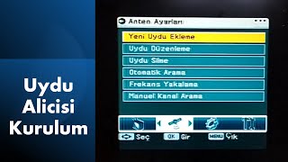 Uydu Alıcısı Kurulumu  Eski Tip Uydu Alıcısı Basit Cihaz [upl. by Leonerd208]