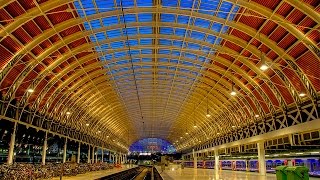 A Walk Around Londons Paddington Railway Station [upl. by Ilhsa109]