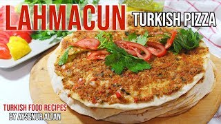 Lahmacun Recipe  How To Make Lahmacun In A Pan Without Oven [upl. by Enos]