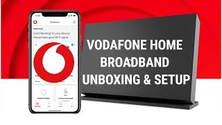 Vodafone Broadband Unboxing amp Quick Setup Guide [upl. by Arrec]