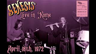 Genesis  Live in Rome  April 18th 1972 late show [upl. by Chapen]