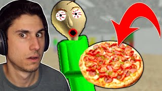 Baldi LOVES PIZZA  Baldis Basics Mod [upl. by Placeeda]