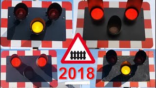 UK Level Crossings 2018 [upl. by Kyriako304]