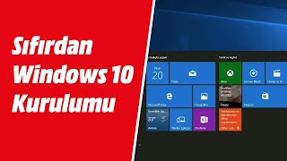 Sıfırdan Windows 10 kurulumu nasıl yapılır Yeni bilgisayara windows 10 kurulumu nasıl yapılır [upl. by Roede]