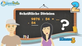 Schriftliche Division  Schriftliches Teilen  Klasse 5 ★ Übung 2 [upl. by Atig]