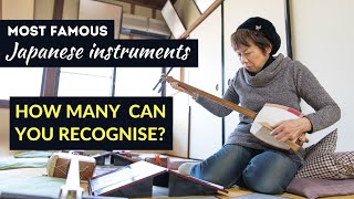 Most Famous Traditional Japanese Instruments [upl. by Cullan]