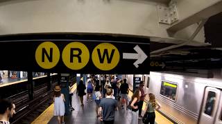 ⁴ᴷ The Busiest NYC Subway Station Times Square–42nd StreetPort Authority Bus Terminal [upl. by Embry142]