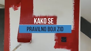 Uradi sam Postupak bojenja zidova [upl. by Ali]