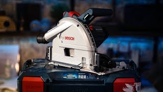 Bosch GKT55 GCE Plunge Saw Review [upl. by Cyril]