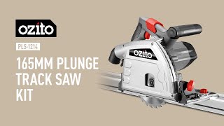 Ozito 1200W Plunge Track Saw Kit  Product Video [upl. by Assila]