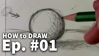 Learn To Draw 01  Sketching Basics  Materials [upl. by Esinahs]