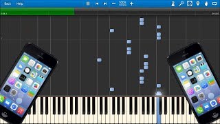 iPHONE RINGTONES IN SYNTHESIA [upl. by Nats]